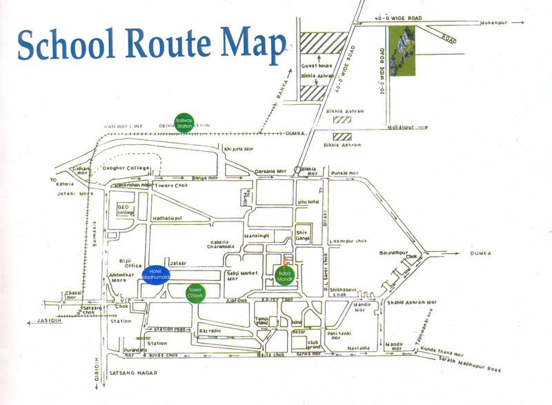 School Route Map